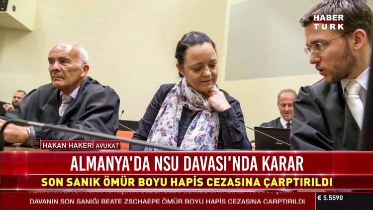 Almanya'da NSU Davasın'da karar