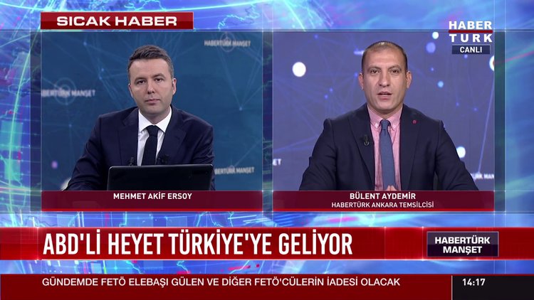 ABD'li heyet Türkiye'ye geliyor