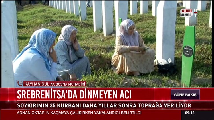 Srebrenitsa'da dinmeyen acı