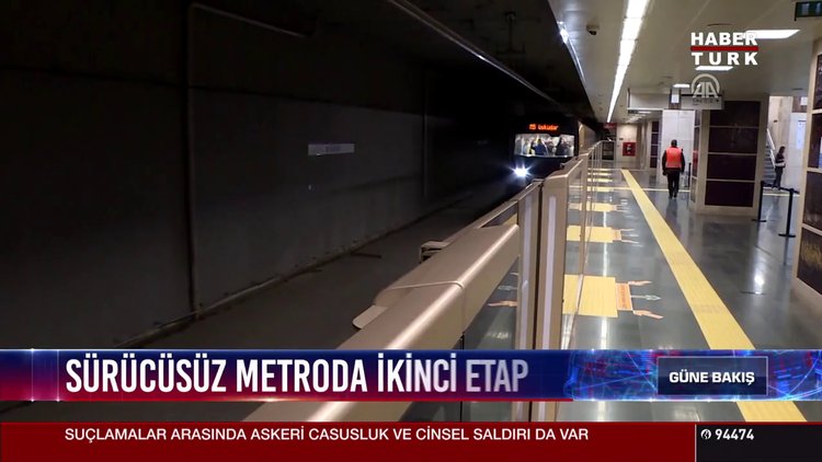 Sürücüsüz metroda 2. etap