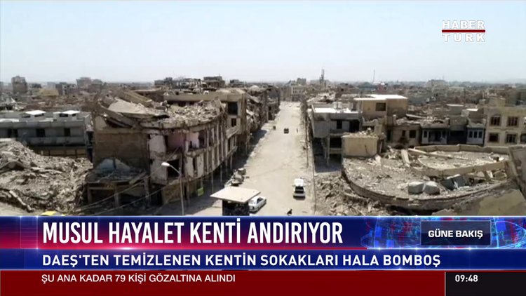 Musul hayalet kenti andırıyor