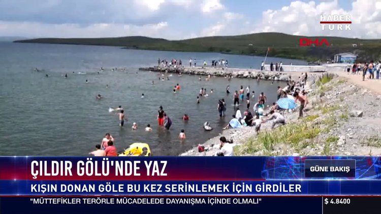 Çıldır Gölü'nde yaz