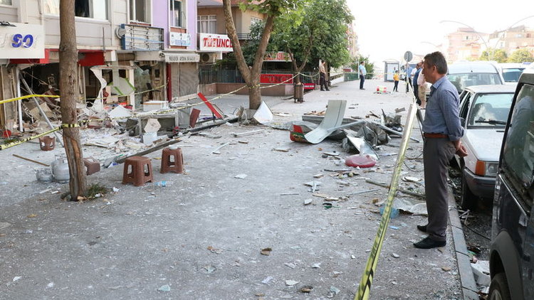 Doğalgaz patladı! Facianın eşiğinden dönüldü