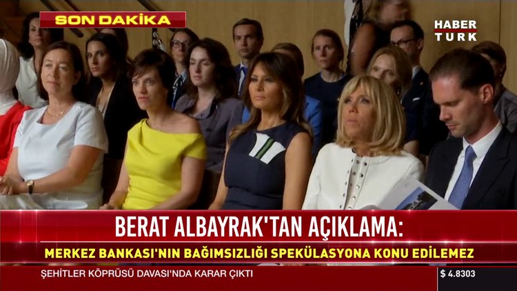 Brüksel'de sadece liderler değil eşleri de buluştu