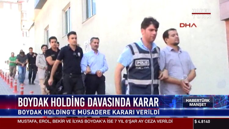 Boydak Holding davasında karar