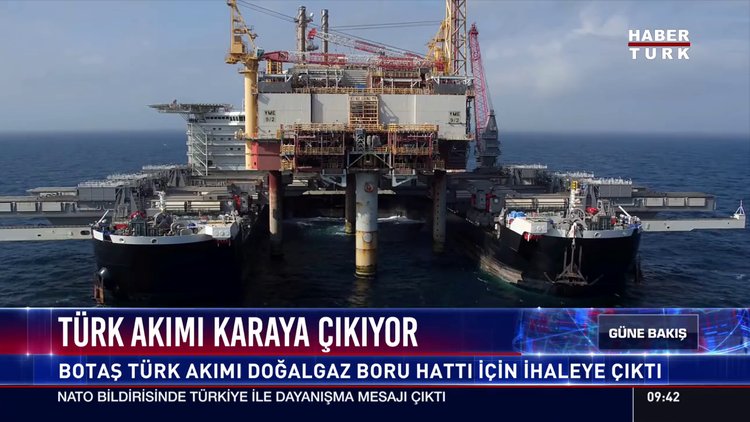 Türk akımı karaya çıkıyor