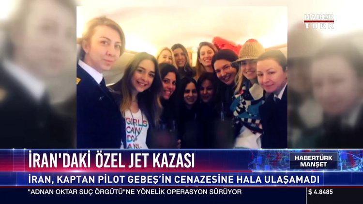 İran'daki özel jet kazası