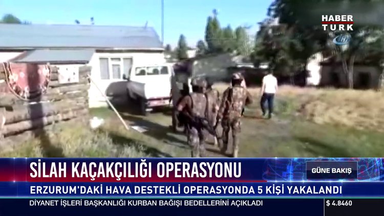 Silah kaçakçılığı operasyonu