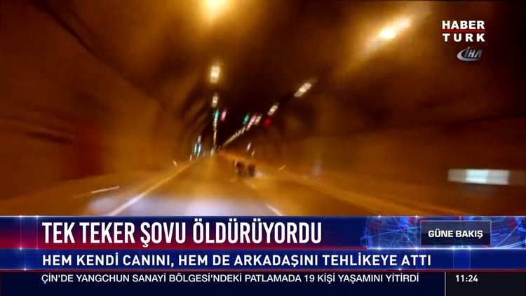 Tek teker şovu öldürüyordu