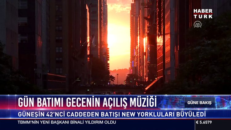 Gün batımı gecenin açılış müziği