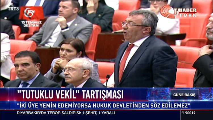 "Tutuklu vekil" tartışması