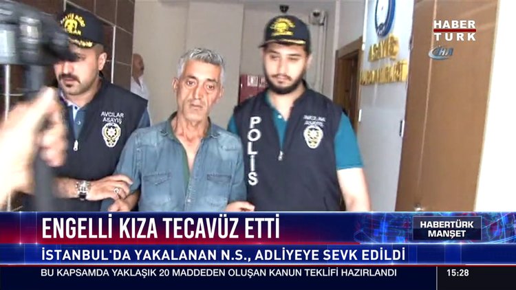 Engelli kıza tecavüz etti