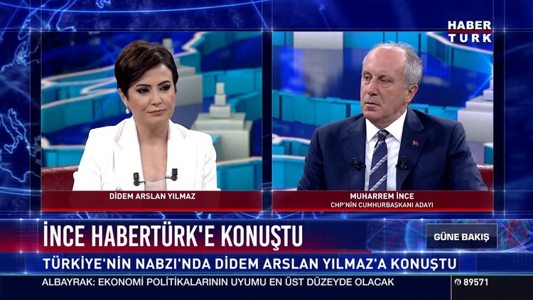 İnce Habertürk'e konuştu
