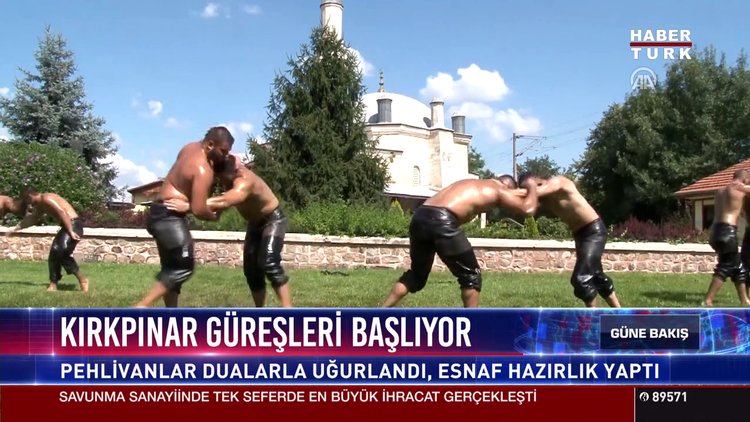 Kırkpınar güreşleri başlıyor