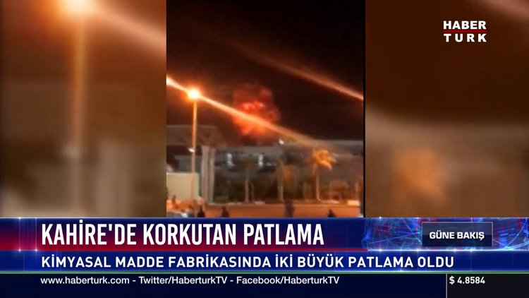 Kahire'de korkutan patlama