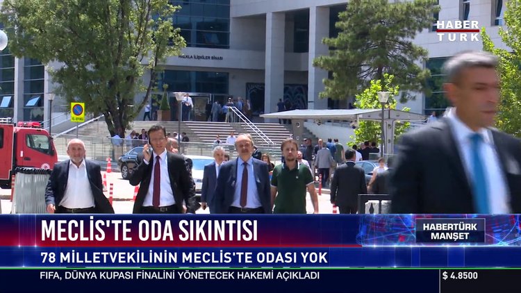 Meclis'te oda sıkıntısı