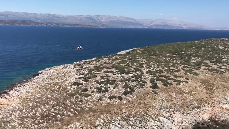 Adada mahsur kalan düzensiz göçmenler kurtarıldı