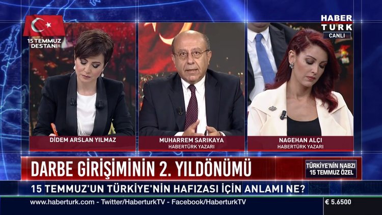 Habertürk'te 15 Temmuz özel yayını
