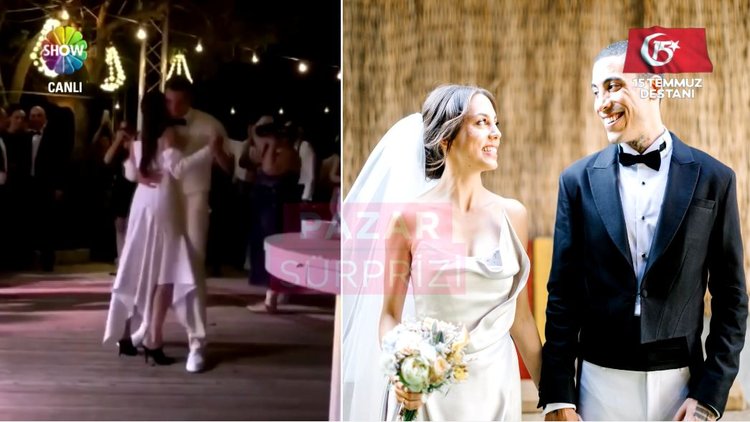 Öykü Karayel ve Can Bonomo'dan Çeşme'de ikinci düğün!