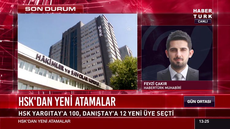 HSK'dan yeni atamalar