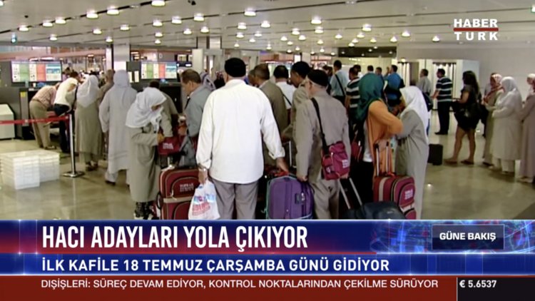 Hacı adayları yola çıkıyor