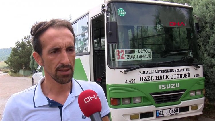 Otobüs şoförü Özgür Sert'ten açıklama