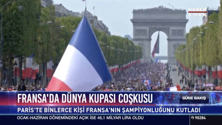 Fransa'da Dünya Kupası coşkusu