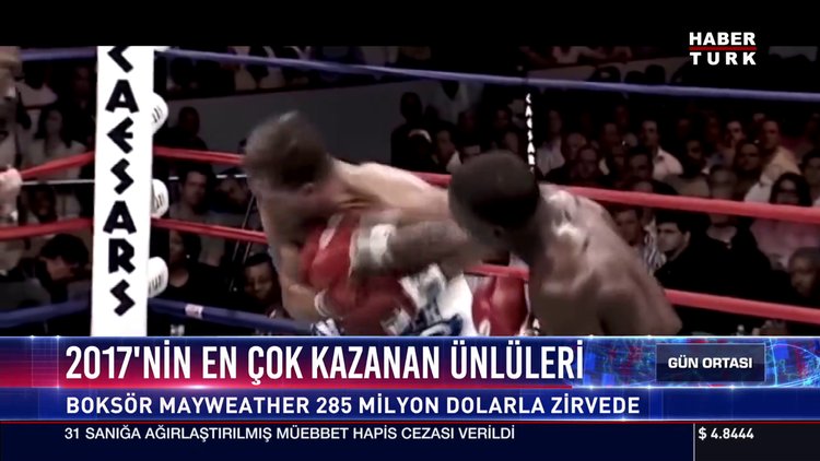 2017'nin en çok kazanan ünlüleri