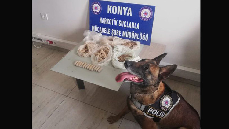 Konya'da uyuşturucu operasyonu
