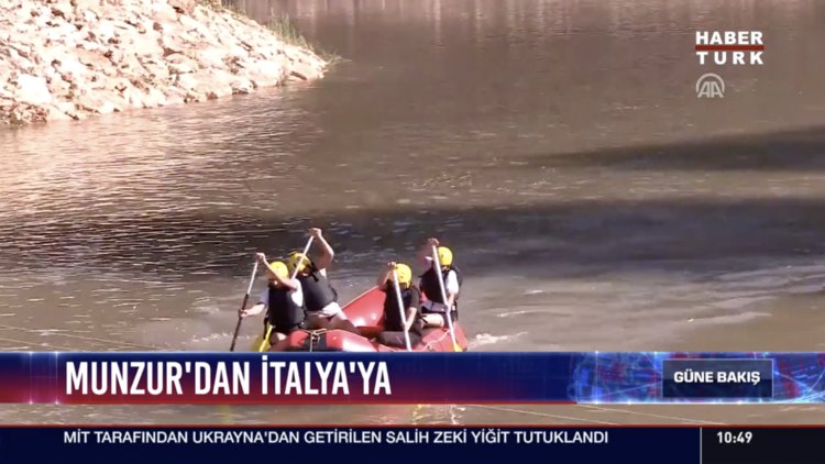 Munzur'dan İtalya'ya