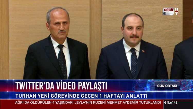Twitter'da video paylaştı