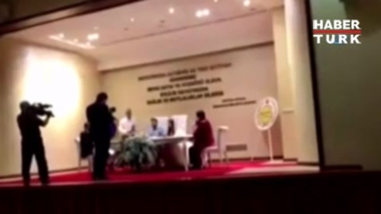 Nikâhı yarıda bırakıp üçlü çektirdi