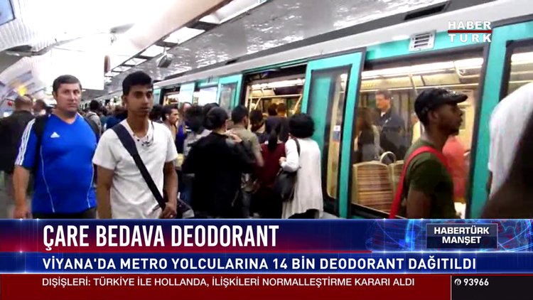 Çare bedava deodorant