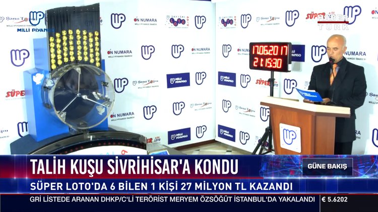 Talih kuşu Sivrihisar'a kondu