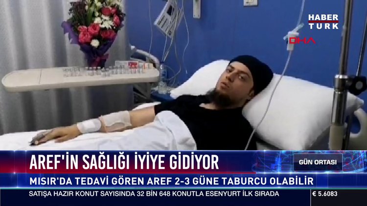 Aref'in sağlığı iyiye gidiyor