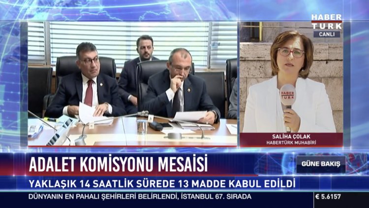 Adalet komisyonu mesaisi