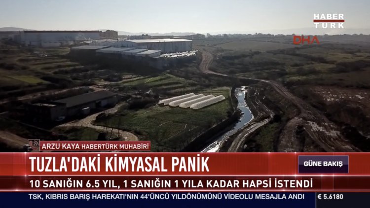 Tuzla'daki kimyasal panik
