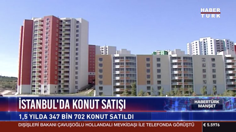 İstanbul'da konut satışı