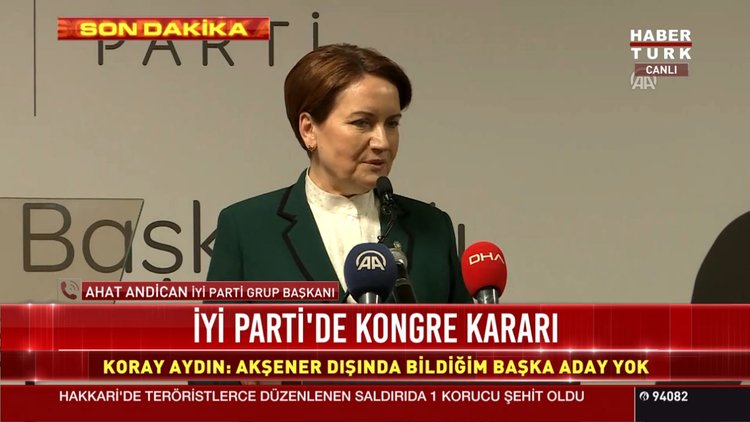 İYİ Parti'nin kongre kararının ardından Koray Aydın'dan ilk açıklama