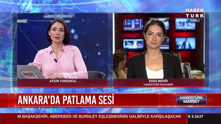 Ankara'da patlama sesi duyuldu