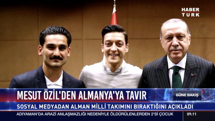 Mesut Özil'den Almanya'ya tavır