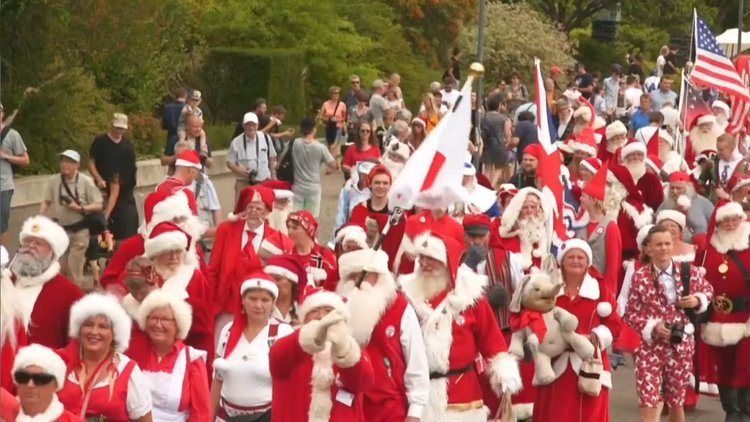 &#039;Noel Babalar&#039; Kopenhag&#039;da buluştu 