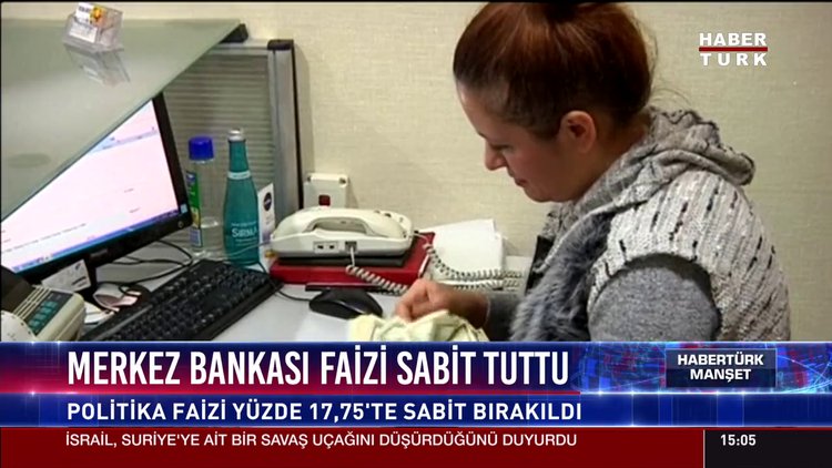 Merkez Bankası faizi sabit tuttu