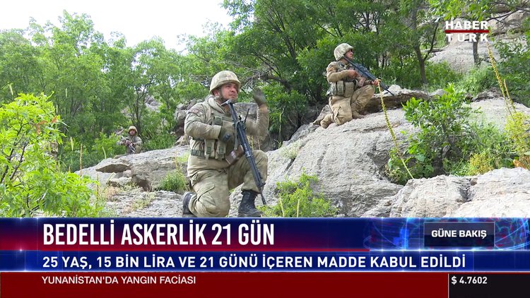 Bedelli askerlik 21 gün