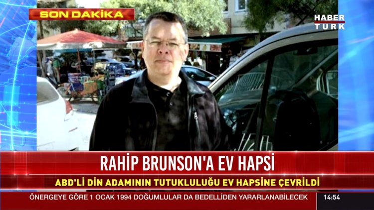 Rahip Brunson'a ev hapsi