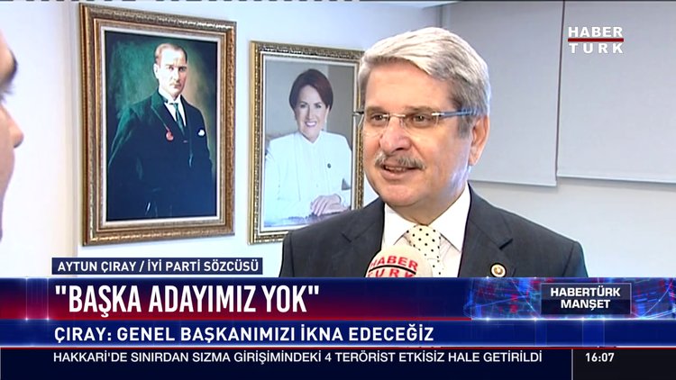 "Başka adayımız yok"