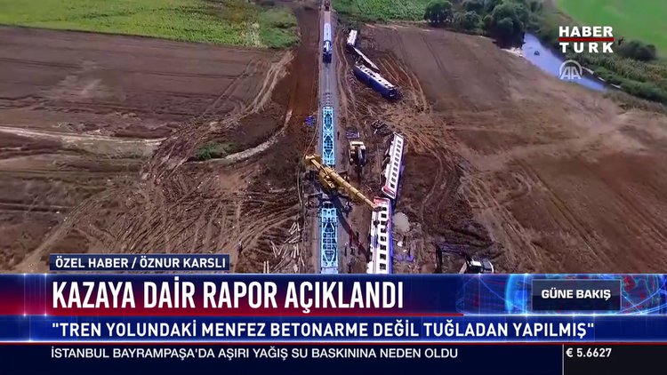 Kazaya dair rapor açıklandı