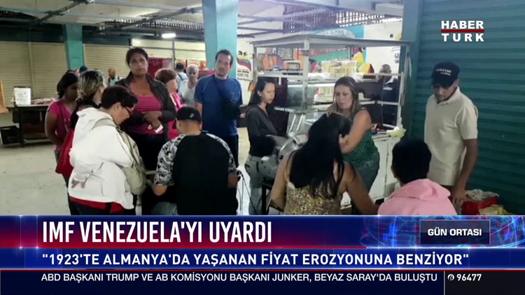 IMF Venezuela'yı uyardı