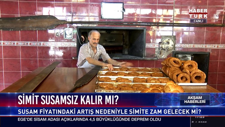 Simit susamsız kalır mı?