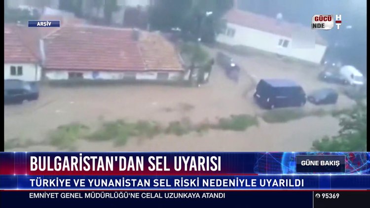 Bulgaristan'dan sel uyarısı